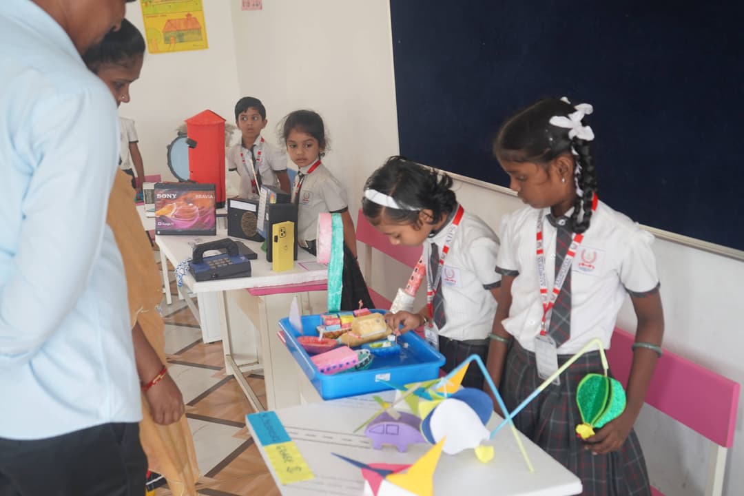 Science Expo celebration with Aadhithya School students